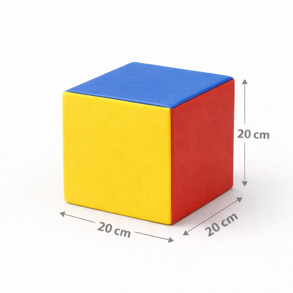Pack 8 cubos blandos 20 x 20 x 20 cm - Imagen 3